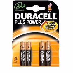 Duracell 4 AAA 1.5V