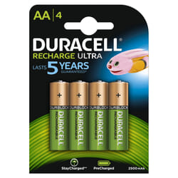 Duracell 4xAA Batterie rechargeable AA