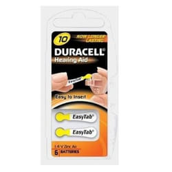 Duracell DA10 ACUSTICA pile domestique Batterie à usage unique Zinc-Air