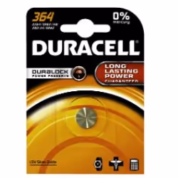 Duracell 067790, Batterie à usage unique, SR60, Argent-Oxide (S), 1,5 V, 1 pièce(s), Ampoule