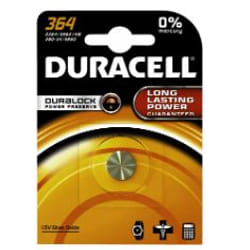 Duracell 067790 pile domestique Batterie à usage unique SR60 Argent-Oxide (S)