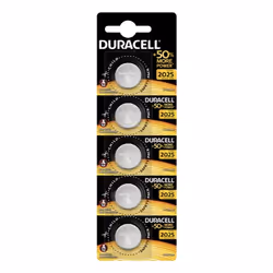 Duracell 071841, Batterie à usage unique, CR2025, Lithium, 3 V, 5 pièce(s), Blister
