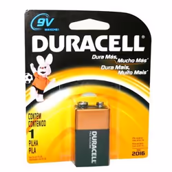 Duracell 6LR61, Batterie à usage unique, 9V, Alcaline, 9 V, 1 pièce(s), Prismatique
