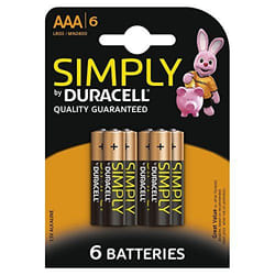 Duracell 5000394111967 pile domestique Batterie à usage unique AAA Alcaline