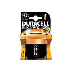 Pile DURACELL 4,5 Volts x1 Plus Power