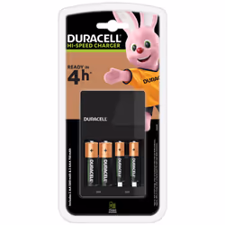 Duracell CEF14, Hybrides nickel-métal (NiMH), Surchauffe, Court-circuit, Sous-tension, AA, AAA, 4 pièce(s), Piles fournies