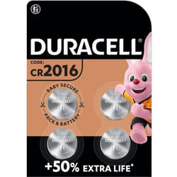 Pile DURACELL DL/CR 2016 x4