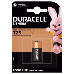 Duracell 123106, Batterie à usage unique, CR123A, Lithium, 3 V, 1 pièce(s), Multicolore