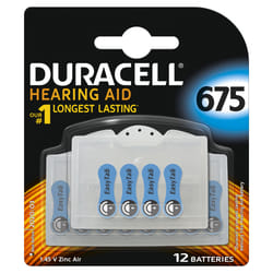 Duracell Piles auditives 675, 12 pcs