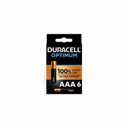 Pile DURACELL lot 6 piles AAA / LR03 OPTIMUM