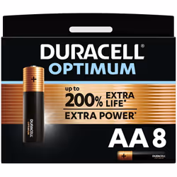 Duracell 5000394137684, Batterie à usage unique, AA, 8 pièce(s), Multicolore