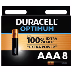 Duracell 5000394137714, Batterie à usage unique, AAA, 8 pièce(s), Multicolore