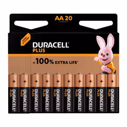 Duracell 5000394141056, Batterie à usage unique, AA, 20 pièce(s), Multicolore