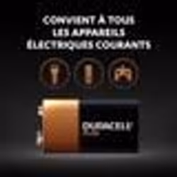 Duracell batterij Plus 100% 9V, blister van 2 stuks