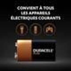 Duracell batterij Plus 100% 9V, blister van 2 stuks
