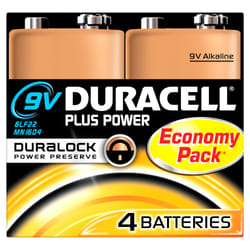 Duracell Plus Power Batterie à usage unique 9V Alcaline