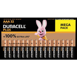 Duracell - Pile LR3 (aaa) Plus-AAA BP32 alcaline(s) 1.5 v 32 pc(s)