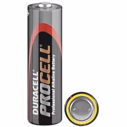 Wentronic LR6 10-IVP Duracell Procell, Batterie à usage unique, AA, Alcaline, 1,5 V, 1 pièce(s), Noir, Gris, Jaune
