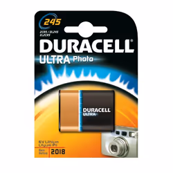 Duracell Ultra Photo 245, Toutes marques, 6 V, Oxyhydroxyde de nickel (NiOx)