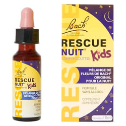 Rescue Bach Kids Nuit Compte-Gouttes 10 ml