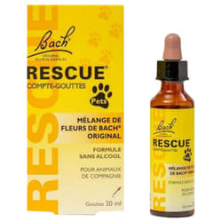 Rescue Bach Pets Compte-Gouttes 20 ml