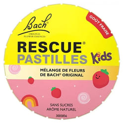Rescue Bach Kids Pastilles Fraise 50 g