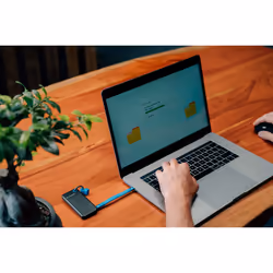 Verbatim Pocket SSD 2 To USB Type-C 3.2 Gen 2 (3.1 Gen 2) Noir, Bleu - Vue supplémentaire 4