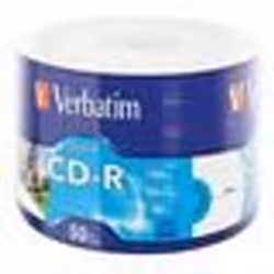 Verbatim 50x CD-R, 52x, CD-R, 120 mm, 700 Mo, 50 pièce(s)