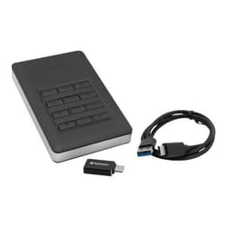 Verbatim Disque dur portable sécurisé Store n Go avec accès par clavier 2 To