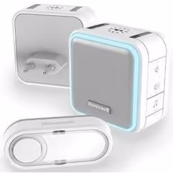 Honeywell DC515SHGP2, Argent, Blanc, 84 dB, IP55, Sans fil, Secteur, Batterie, 100 - 240 V