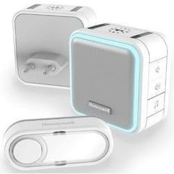 Honeywell DC515SHGP2 Kit de sonnette de porte Argent, Blanc