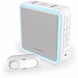 Honeywell Serie 9 DC915S, Argent, Blanc, 90 dB, IP55, Sans fil, 868 MHz, 200 m