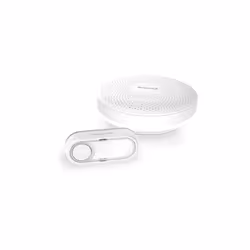 Carillon sans fil rond, 150m, 6 mélodies, alertes visuelles par led Grâce à son look design, il s'intègre facilement dans le  ...