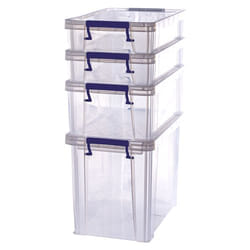 Fellowes ProStore Boîte de rangement Rectangulaire Polypropylène (PP) Bleu, Blanc