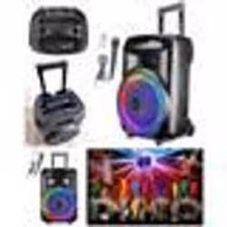 Enceinte Sono Portable - MSD - KA122 - 700W - Bluetooth 5.0 - Karaoke avec Micro et Télécommande