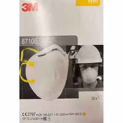 Masque respiratoire 3M FFP1 8710