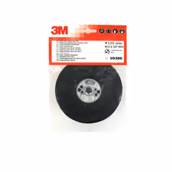 Présentation : Le plateau 3M lisse support pour disques fibre M14 diamètre 125 mm , sont spécialement conçus pour travailler  ...