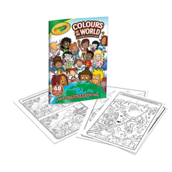 Crayola Cahier de coloriage Couleurs du Monde