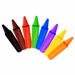 VIVID 24 "Maxi" Crayons À La Cire Boîte Plastique, 1 an(s), Garçon/Fille, Mexique, Multicolore, Crayola Mini Kids, 24 pièce(s ...