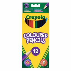 VIVID 12 Crayons De Couleur, Garçon/Fille, 3 an(s), Plastique, Consumer Unit ou UVC unité de vente consommateur tel que vendu ...