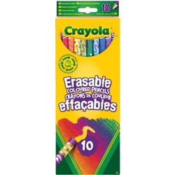VIVID 10 Crayons De Couleur EffaçAbles