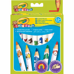 VIVID 8 "Maxi" Crayons De Couleur