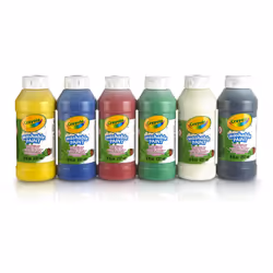 VIVID 6 Bouteilles De Peinture Lavable