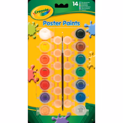 VIVID 14 Pots De Peinture Lavable, 3 an(s), Garçon/Fille, Multicolore, 14 pièce(s), 14 pièce(s), - 14 pots de peinture
