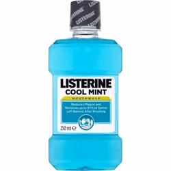 LISTERINE Cool Mint 250ml, 250 ml, Eucalyptol 0.092%, Menthol 0.042%, Methyl salicylate 0.060%, Thymol 0.064%, Water, Alcohol ...