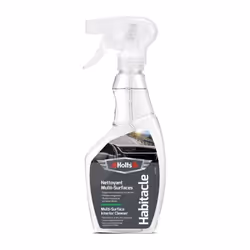 Nettoyez efficacement tout l'intérieur de votre voiture avec un seul produit. Le Nettoyant Intérieur Multi-Surfaces Holts éli ...