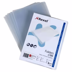 Rexel 12175, A4, Polypropylène (PP), Transparent, Portrait, 225 mm, 40 mm
