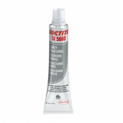 Si 5660 - Silicone gris pour joint d'étanchéité mécanique ou industriel, pâte à joint pour carter et transmission, résistant à l'eau, l'huile et aux