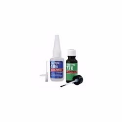 - LOCTITE® 406 / LOCTITE SF 770 KIT est un kit composé de 2 parties, LOCTITE 406, qui est conçu pour le collage de matières p ...