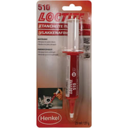 Loctite - 510 Masterjoint, étanchéité plane, resine anaérobie pour surfaces métalliques - Seringue 25 ml